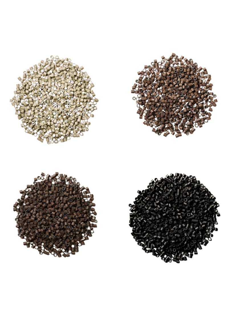 SHOWPONY SUPERFINE WEFT MICRO BEADS 3.5MM BLACK 1000PC (Box) image number 0